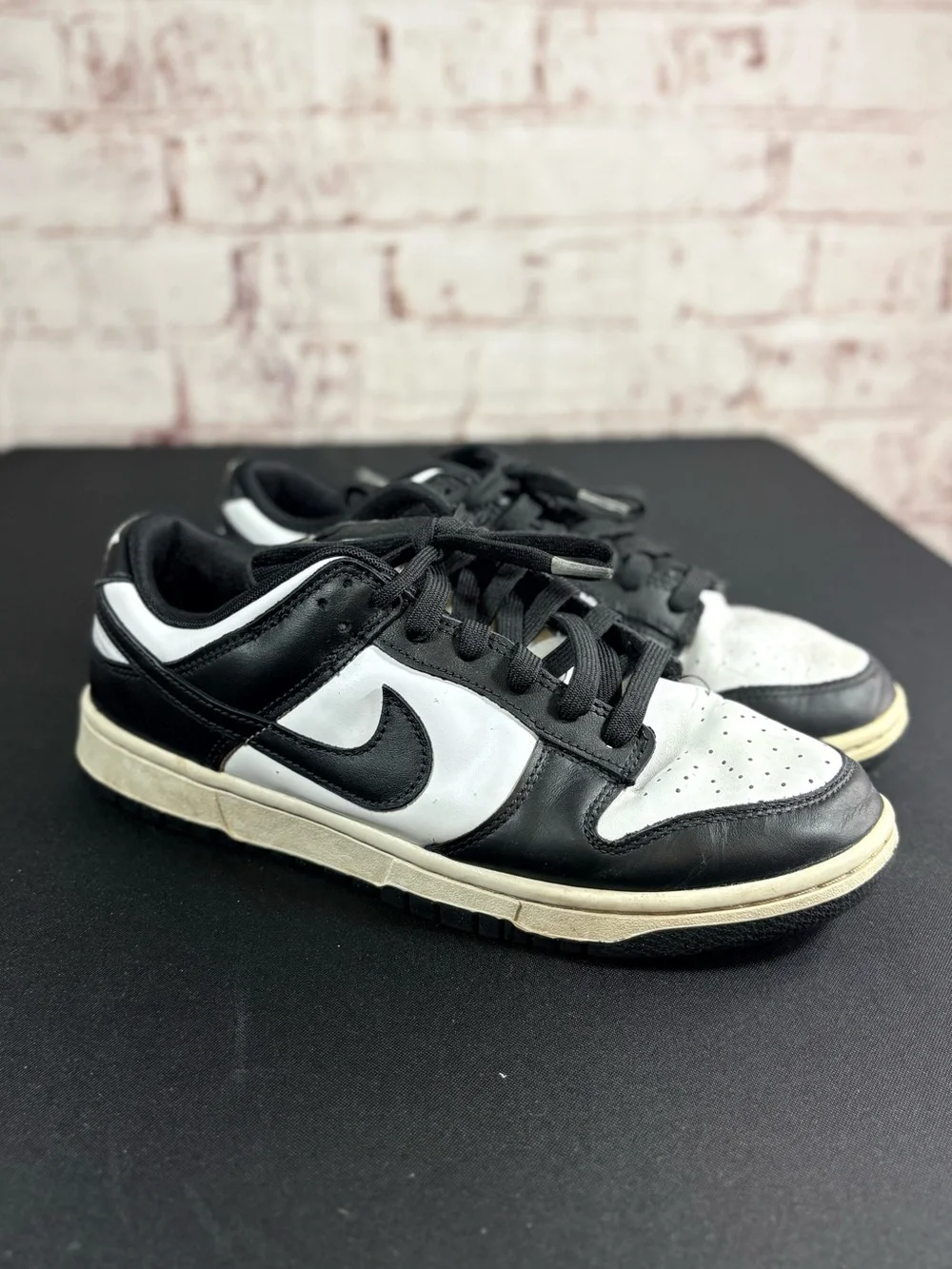 Nike Black and White Low-Top Sneakers